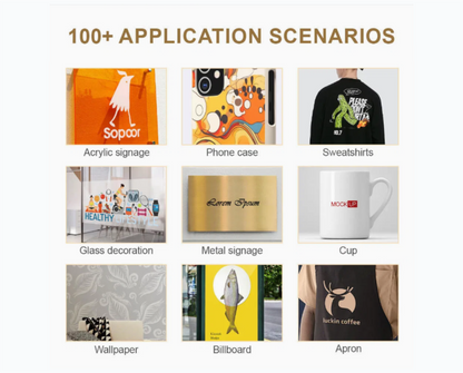 Dtf Printing Machine 2 Head I3200 A1 Size Digital Flatbed XP600 Printhead