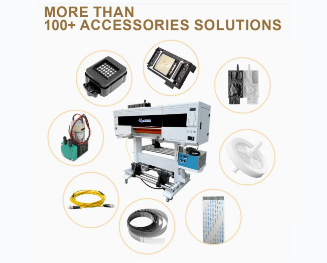 Dtf Printing Machine 2 Head I3200 A1 Size Digital Flatbed XP600 Printhead