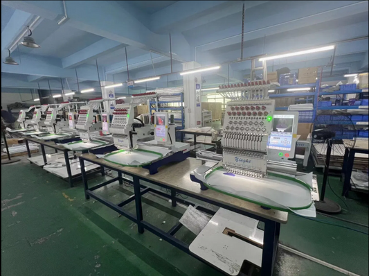 Single Head 15 Needles Embroidery Machine